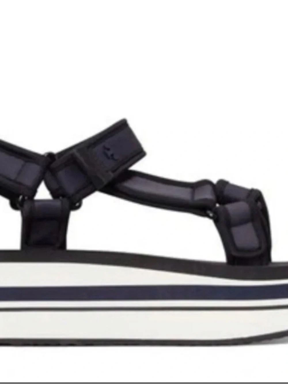 Tory Burch Sport Strappy Sandal Perfect Navy/Perfect Black Style 82954